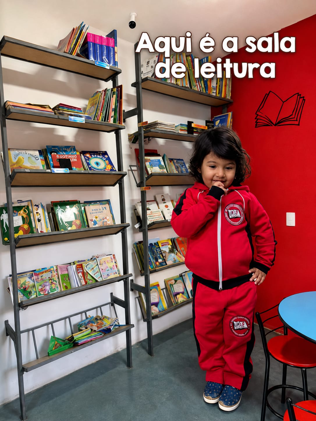 Sala de leitura do Colégio Antão Ferreira