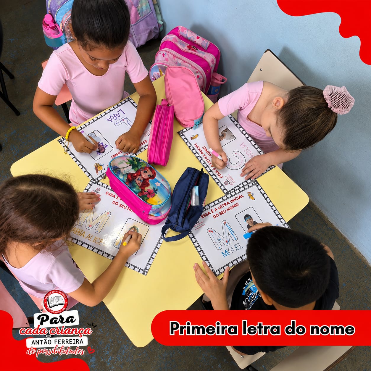 Atividade de aprendizagem realizada pelos alunos